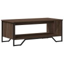  Salongbord brun eik 100x51x40 cm konstruert tre 848483