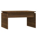 vidaXL Salongbord brun eik 68x50x38 cm konstruert tre