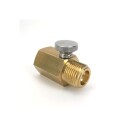 Kegland Deluxe Sodastream Cylinder Adapter Overgang 425g CO2 med justeringspinne