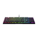 Razer BlackWidow V4 X Mekanisk Gamingtastatur med Razer Green Bryter Nordisk Svart