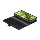 Dbramante1928 Lynge Lommebokdeksel i Lær til iPhone 14 Pro Max - Sort