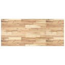  Bordplate rektangulær 140x60x2 cm heltre akasie