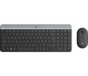 Logitech Slim Wireless Combo MK470 - Tastatur & Mussett - Tsjekkisk - Gr