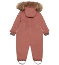 En Fant Baby Snowsuit W. Fake Fur   BURLWOOD   80