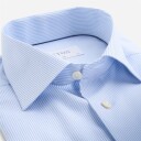 Eton Slim Signature Oxford Shirt Striped Blue