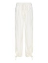 Brixtol Textiles Kirsten Trousers Linen Black   Cream   L