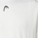 Head club 25 tech t shirt tennistrøye herre white l