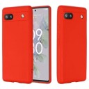 Google Pixel 6a Liquid Silikondeksel Rød