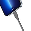 Baseus Jelly 2.4A USB til Lightning-kabel 1,2m Svart