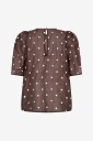co’couture   Bluse DitaCC Dot SS Blouse   Brun