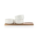Porsgrunds Porselænsfabrik Porsgrund Porselænsfabrik Ildfast Skåler m/Fjøl 10cm 3pk Hvit