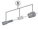 Shimano Sl-M8000 Vaierjusteringsskrue
