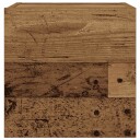  Vegghengt TV-benk gammelt tre 30,5x30x30 cm 8721158438294