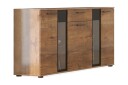 Deardorf Komoda 140 cm   Tre/natur/Hvit