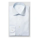 Eton Regular Fit Ivy Oxford Striped Shirt Mid Blue