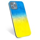 iPhone 12 Pro TPU-deksel Ukrainsk flagg Tofarget