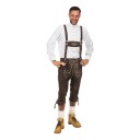 Wilbers Deluxe Mørke Brune Lederhosen Til Menn