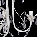 vidaXL Taklampe/lysekrone elegant hvit