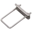  U-feste til gjerdestolpe 60x40 mm 25 sett 144504