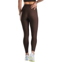 FUSION High Rise Treningstights Dame Brun XS