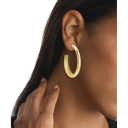 Calvin Klein SS/GP Earrings   øredobber liten loop Gull