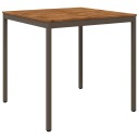 vidaXL Hagebarbord NAARDEN Naturlig og Kaffe 110 x 108,5 x 105 cm