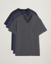 Boss BLACK 3-Pack V-Neck T-Shirt Black/Blue/Grey