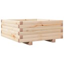 Plantekasse 60x60x26,5 cm heltre furu