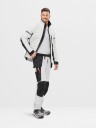 Snickers Workwear 8101 AllroundWork Jakke stretch Fôret Hvit Arbeidsjakke