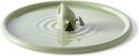 POLSPOTTEN Plate Diving Duck   Green   L40X W40X H9.5CM