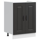  Vask underskap Kalmar svart 60x46x81,5 cm konstruert tre 8721158417848