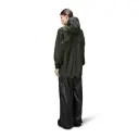 Rains Unisex Fishtail Jacket W3 Green M