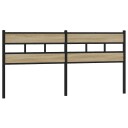  Hodegavl sonoma eik 180 cm jern og konstruert tre 8721158377272