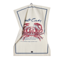 Lexington Crab cakes kjøkkenhåndkle 50x70 cm hvit blå
