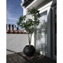 101 Copenhagen   Sunao Plantepotte Fat Hexa Black   Lampemesteren