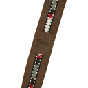 Fender Paramount Acoustic Leather Strap Brun