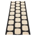 Pappelina Sten matte 70x200 cm black / cream