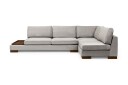 Tulima Sofa med Sjeselong Høyre   Lysegrå/Natur