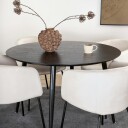Venture Home Spisegruppe Venture Home Dipp Ø115 cm med 4 Berit Stoler GR22239