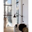 Lampe Gras N214 Vegglampe Matt Sort