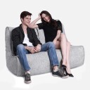 Twin Couch Modulsofa Tundra Spring Grå
