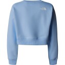 The North Face Crop Cutline Oversized Crew Sweatshirt Barn Blå 155 160