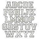 Catsson Stoffmerke Bokstaver Hvit Bokstav Y PK02439