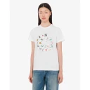 Moschino unisex Topper Hvit L,