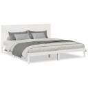  Ekstra lang sengeramme uten madrass hvit 200x220 cm heltre