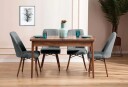 Extendable Dining Table & Chairs Set (5 Pieces) Homitis -