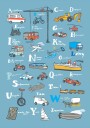 Abc Transport Plakat Plakat / 100x150cm