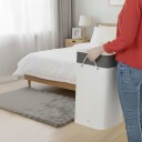 Bambus skittentøyskurv – 2 rom sammenleggbar design