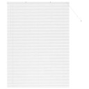  Vindu Persienne med gardiner Manual Hvit Aluminium
