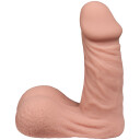 Willie City Luxe Realistisk Silikon Packer 11 cm - Nude